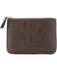 Comme des Garçons - Pochette Con Logo Embossato - Lyst
