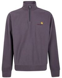 Carhartt - "Half Zip American Script" Sweat - Lyst