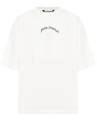 関税送料込 〈Palm Angels〉ゴシックロゴ Tシャツ ホワイト 23074316_54065454_600.jpg