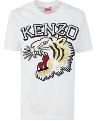 KENZO - Tiger Varsity Loose T-shirt Clothing - Lyst
