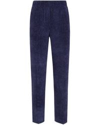 Anneclaire - Pants Corduroy Trousers - Lyst