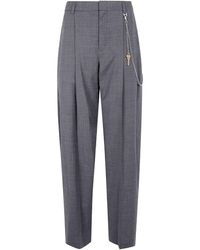 Alexander Wang - Mid-Rise Trouser With Chain - Lyst