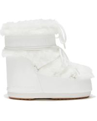 Moon Boot - Icon Low Faux Fur Boots - Lyst