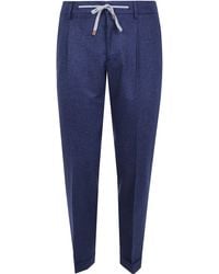 Barba Napoli - Chino Trousers Wool "Roma" - Lyst