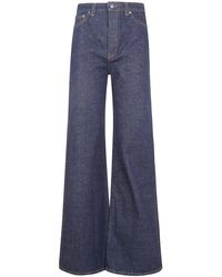 KHAITE - "Dane" Flared Leg Jeans - Lyst