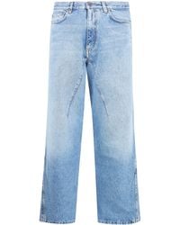 Off-White c/o Virgil Abloh - "Twist Slouchy" Half Arrow Jeans - Lyst