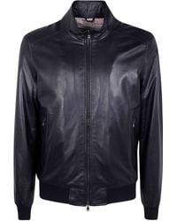 Barba Napoli - Dakota Biker Jacket - Lyst