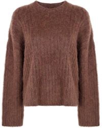 Uma Wang - Top Crew Neck "Uw240 Mustard" - Lyst