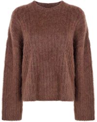 Uma Wang - Top Crew Neck "Uw240 Mustard" - Lyst