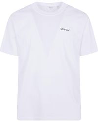 Off-White c/o Virgil Abloh - T-Shirt Short Sleeves "Small Bookish Regular" - Lyst