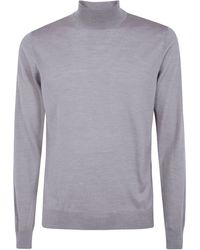 Gran Sasso - Turtleneck Sweater Long Sleeves Turtle Neck - Lyst