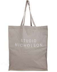 Studio Nicholson - Tote Bag: Large Cotton - Lyst