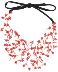 Maria Calderara - "Coral Birds" Necklace - Lyst