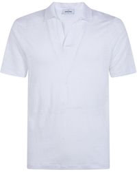 Gran Sasso - Logo Print Short Sleeves Skipper Polo Shirt - Lyst