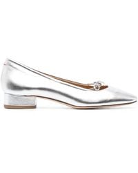 Aeyde - Darya Laminated Nappa Leather Shoes - Lyst