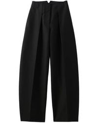Jacquemus - "Le Pantalon Ovalo" Wide Leg Trousers - Lyst