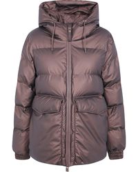 Rains - Jacket A Line "A Line Puffer Jacket" - Lyst