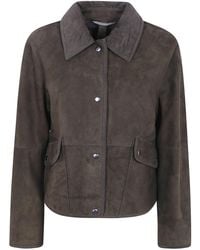 The Jackie Leathers - Suede Jacket "Maeve" - Lyst