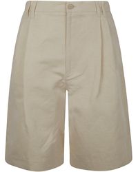 Filippa K - Relaxed Pleated Cotton Linen Skirt - Lyst