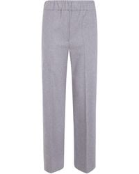 D.exterior - D. Exterior Pants Wide Leg "Flannel Wide Leg Trousers" - Lyst