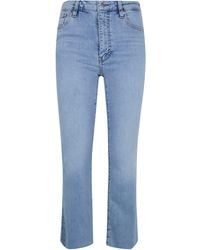 FRAME - 'The Reboot Crop' Denim - Lyst