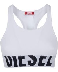 DIESEL - Underwear Cotton Bralette "Ufsb Cotton Race" - Lyst