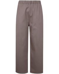 Sofie D ́hoore Low Crotch Pants With Zip And Drawstring in