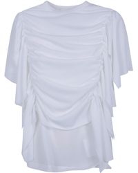 Comme des Garçons - T-Shirt Thin "Polyester Tricot Thin Blouse" - Lyst