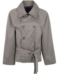 Eudon Choi - Belted Oversize Jacket - Lyst