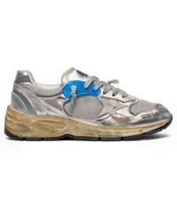 Golden Goose - "Running Dad" New Net And Laminated Upper Leather Star La - Lyst