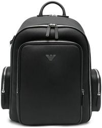 Emporio Armani - Multi-Pocket Backpack - Lyst