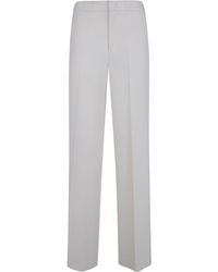 Twinset - Pants Wide Leg Trousers - Lyst