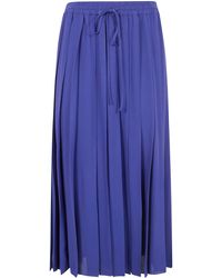 Mantu - Midi Skirt - Lyst