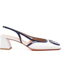 Santoni - "Atena" Sling Back T. 050 - Lyst