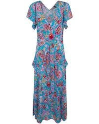 RIXO London - Evie Dress Cara Floral - Lyst