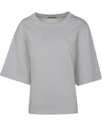 DARKPARK - Doyle Draped Short Sleeved Tee - Lyst