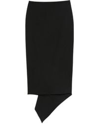 Thelatest - "Bree" Wool Polyester Ab Long Dress - Lyst
