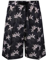 White Sand - Short Bermuda Trousers - Lyst