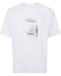 Drole de Monsieur - "Fleuriste" T-Shirt - Lyst