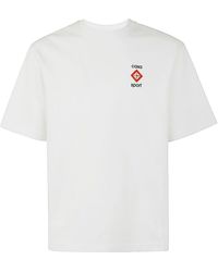 Casablancabrand - Casa Sport Icon 3d Printed Oversized T-shirt - Lyst