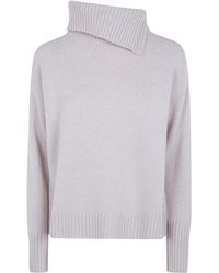 Anneclaire - Sweater Turtle Neck "D1859.857 770 Oyster" - Lyst