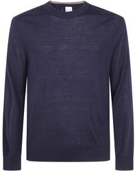Paul Smith - Wool Crewneck Sweater - Lyst