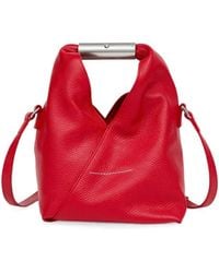 MM6 by Maison Margiela - Shoulder Bag Leather "Japanese" - Lyst