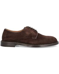 BERWICK  1707 - Waxy Lace Up Shoes - Lyst