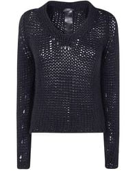 SAPIO - V Neck Sweater - Lyst