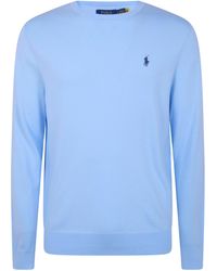 Polo Ralph Lauren - Long Sleeves Round Neck Classic Sweater - Lyst