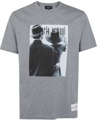 Emporio Armani - T-Shirt Manica Corta "Icon" - Lyst
