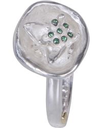 Rosa Maria - "Mallow R S S S St Dix Em" Ring With Setting Sterling Silve - Lyst