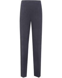 Emporio Armani - Flat Belly Trouser - Lyst