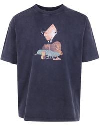 Drole de Monsieur - T-Shirt Graphic "Glass Lion" - Lyst
